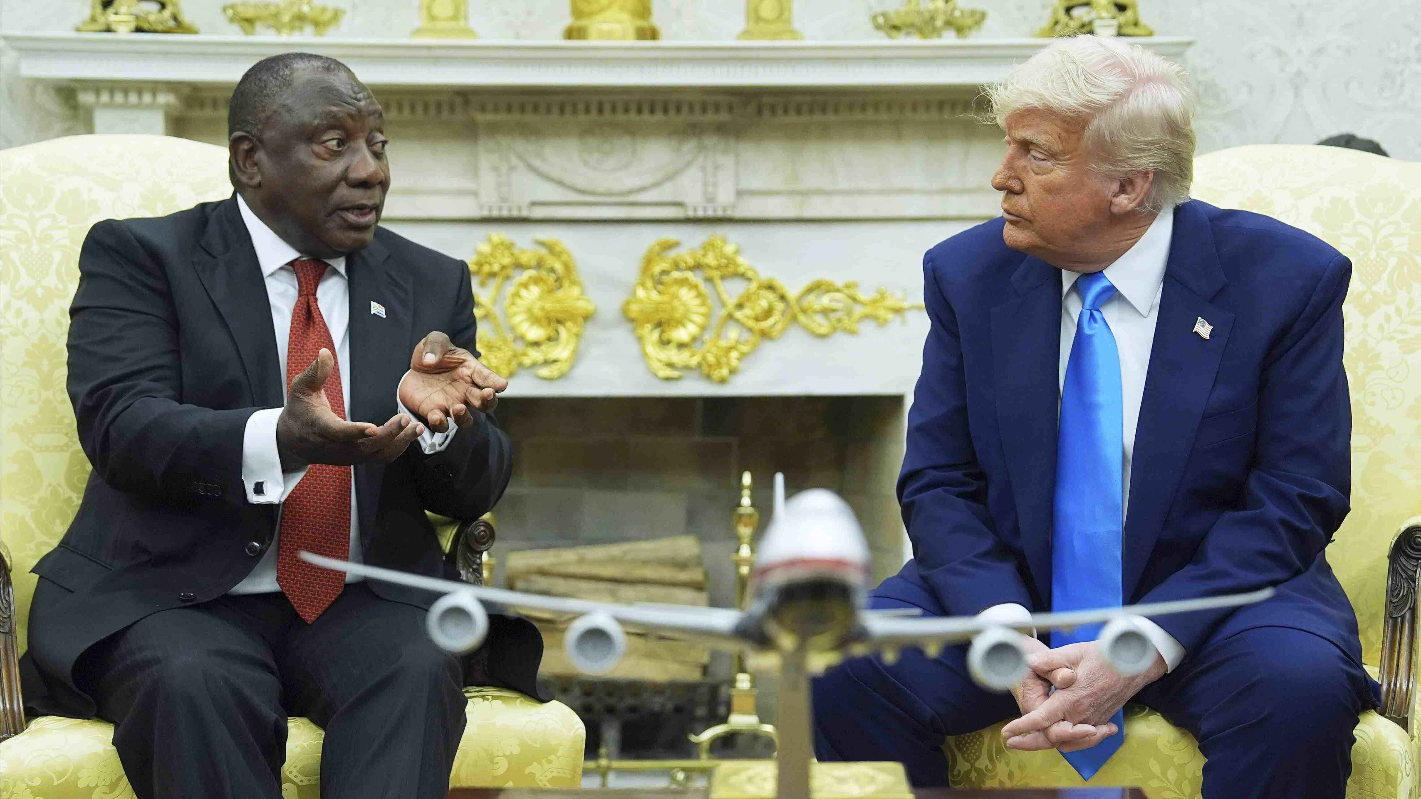 Ramaphosa phones Trump